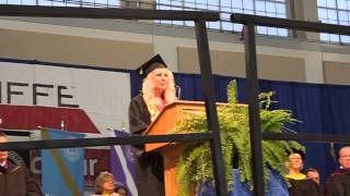 Briarcliffe College 2014 Valedictorian Speech Nancy Ann [upl. by Giulietta857]