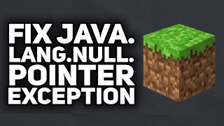 How To Fix Minecraft JavaLangNullPointerException WORKING METHOD  2023 Easy [upl. by Aoniak23]