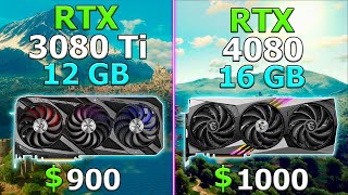 RTX 3080 Ti vs RTX 4080  Test in 9 Games [upl. by Reagen491]