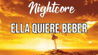 NIGHTCORE Ella Quiere Beber  Remix  Anuel Aa Romeo Santos [upl. by Rozanne]