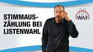 Listenwahl Wie geht die Stimmenauszählung  Betriebsrat Video [upl. by Lias]