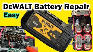 DeWalt Akku reparieren von A bis Z Pin connection diagram All you need to know [upl. by Nwahsak]