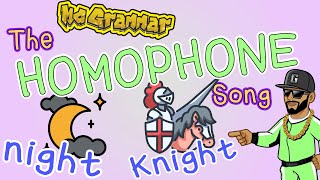 The Homophone Song  MC Grammar 🎤  Educational Rap Songs for Kids 🎵 [upl. by Tterb861]