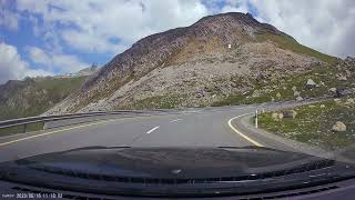 Driving in Switzerland  Julierpass  From Bivio to St Moritz  Alpine Road [upl. by Gujral922]