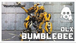 Threezero DLX Transformers The Last Knight Bumblebee Review [upl. by Nodnarbal903]