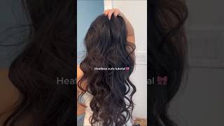 So satisfying 😍heatlesscurls overnightcurls hair feedshorts ytshorts fyp [upl. by Kendrick]