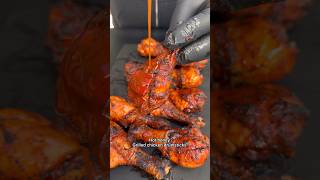 Hot honey grilled chicken drumsticks [upl. by Eelamme]