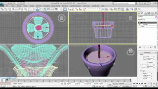 3ds max Lesson 20 Аниация цветка Animation of flower 3д макс урок [upl. by Olmsted]