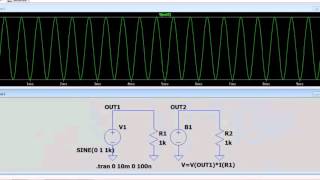 LTspice Behavioral Voltage Sources [upl. by Naziaf]