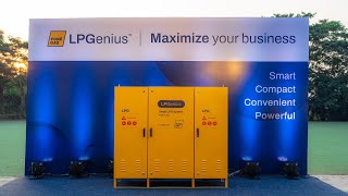 The Launch of LPGenius  Worlds First Smart Commercial LPG System Presented by Jesal Sampat [upl. by Gildea]