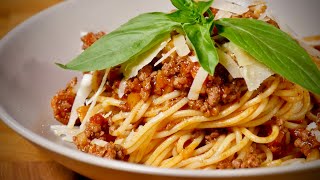 BOLOŇSKÉ ŠPAGETY které zvládne každý 👍🇮🇹 Spaghetti Bolognese [upl. by Assiled966]