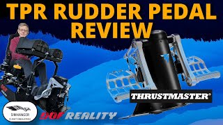 Thrustmaster TPR Rudder Pedals Review  For use in my DOF Reality Motion Platform H3  MSFS [upl. by Nich]