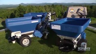 Ecolawn  Top Dresser amp Compost Spreader [upl. by Aronoel]