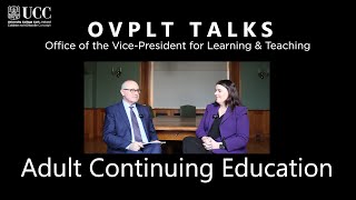 OVPLT Talks Centre for Adult Continuing Education [upl. by Aihsenal216]