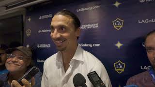 Zlatan Ibrahimovic declares himself best to ever play in Major League Soccer after hat trick [upl. by Enitsenre]