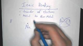 Ionic Bonding Explanation Simple [upl. by Haceber]