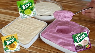 INCRÍVEL ESSA SOBREMESA FAÇA QUALQUER SABOR DE MOUSSE COM APENAS 3 INGREDIENTES [upl. by Cavanagh]