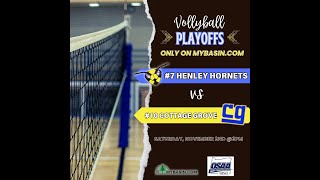 OSAAOnPoint Community Credit Union Volleyball Playoffs Henley vs Cottage Grove  November 2 2024 [upl. by Seda]