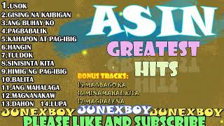 ASIN Greatest Hits Collection  ASIN TAGALOG MELLOW SONGS 2023All Time Favourite  JUNEXBOY [upl. by Lindon]