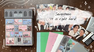 ♡ Unboxing Seventeen 열일곱 17 is right here hear ver [upl. by Ansley]