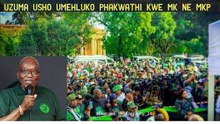 Uwubeke wacaca bha umehluko phakathi ko Mkhonto Wesizwe we ANC ne MKP yakhe u Zuma [upl. by Nicholson]