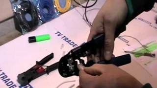 RJ45 Crimping Tool [upl. by Eldwen]