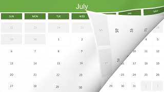 2025 ZOOM Through Monthly Calendars [upl. by Bindman]