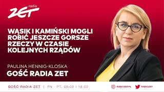 Paulina HennigKloska Wąsik i Kamiński mogli robić jeszcze gorsze rzeczy w czasie kolejnych rządów [upl. by Lydnek]