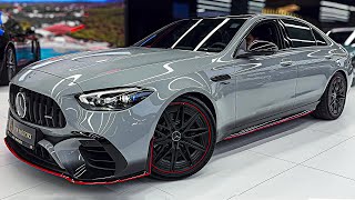 2024 MercedesAMG C63 S  Wild Small Sedan [upl. by Halsy]