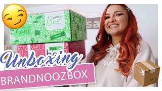 Brandnoozbox Februar  Unboxing  YooNessa [upl. by Fadiman]