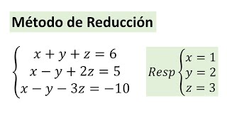 Sistema de ecuaciones de 3 incognitas ejercicios ejemplo 01 [upl. by Oreves785]