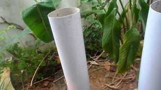 Pipe composting a simple way of disposal of degradable waste [upl. by Nilpik]