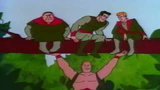 ROCKET ROBIN HOOD LITTLE JOHN AND FRIAR TUCK BIO SEGMENT [upl. by Brockwell]