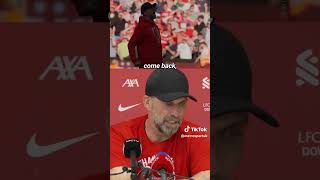 Jurgen Klopp Farewell Speech [upl. by Anahsahs]