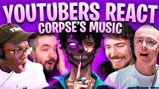 YouTubers React To Corpses Husband’s Music and Singing [upl. by Turmel449]