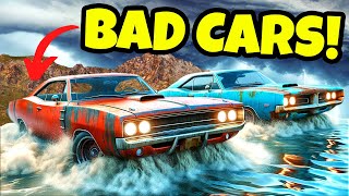 Upgrading TERRIBLE MUSCLE CARS to Escape a Flood in BeamNG Drive Mods [upl. by Nameerf]