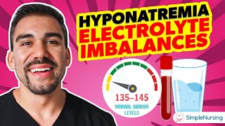 Electrolyte Imbalances  Hyponatremia Low Sodium [upl. by Nessy]