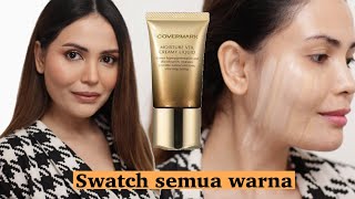 COVERMARK VEIL CREAMY LIQUID  SWATCH SEMUA WARNA [upl. by Enirehtahc]