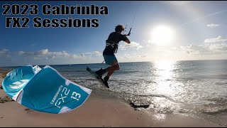 Sessions on the 2023 Cabrinha FX2 [upl. by Shanta632]