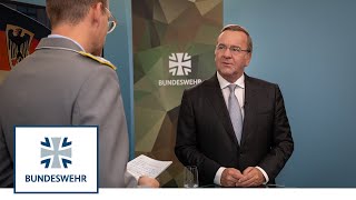 Nachgefragt mit Verteidigungsminister Pistorius I Bundeswehr [upl. by Annabelle]