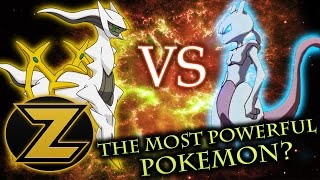 Mewtwo vs Arceus  The Strongest Pokemon Answered [upl. by Kenley]