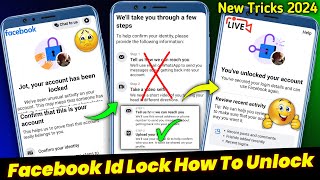 Confirm Your Identity Facebook Upload Your Id  Facebook Id Lock How To Unlock  Take A Video Selfie [upl. by Nihcas]