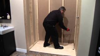 How To Install a DirectToStud Shower Enclosure  The Home Depot with thisoldhouse [upl. by Derron]