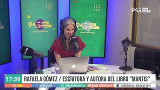 Entrevista a Rafaela Gómez autora del libro “Mantis” [upl. by Anika]