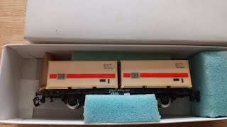 A PSK MODELBOUW CONTAINER WAGON [upl. by Oringas492]