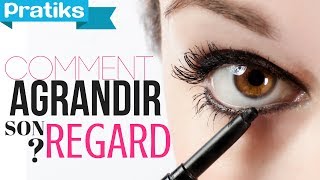 Comment agrandir son regard [upl. by Airdnekal]