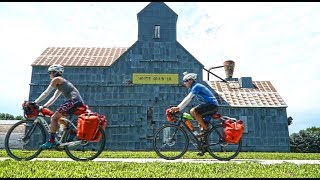 Hello Iowa and RAGBRAIRyan and Ali Bike Across AmericaEp 21 [upl. by Gersham119]