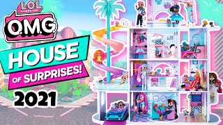 LOL Surprise House Of Surprises 2021 UNBOXING OMG House Of Surprises [upl. by Nickles]