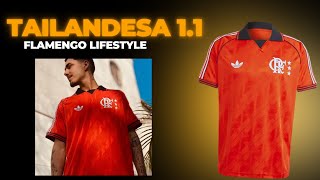 UNBOXING CAMISA DO FLAMENGO LIFESTYLE  CAMISAS DE TIME TAILANDESAS 11 [upl. by Royo]