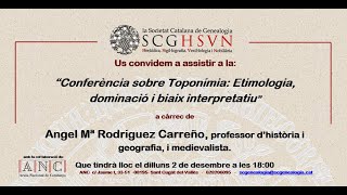 Toponímia Etimologia dominació i biaix interpretatiu [upl. by Myrna]